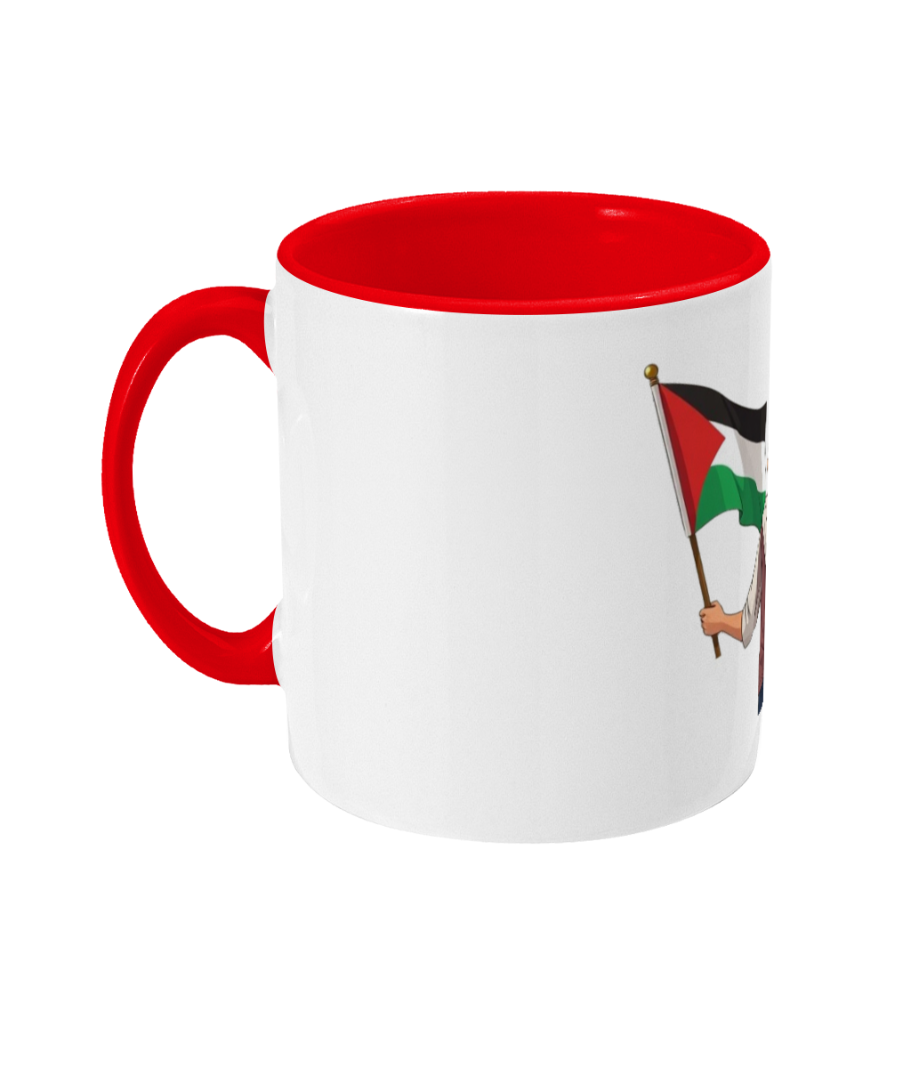 'Peace & Resistance' Two-Toned Mug