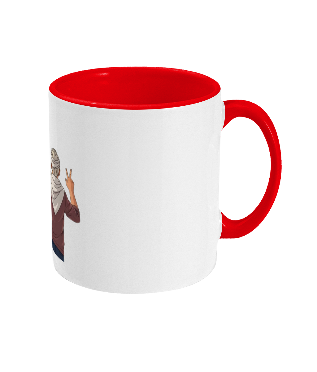 'Peace & Resistance' Two-Toned Mug